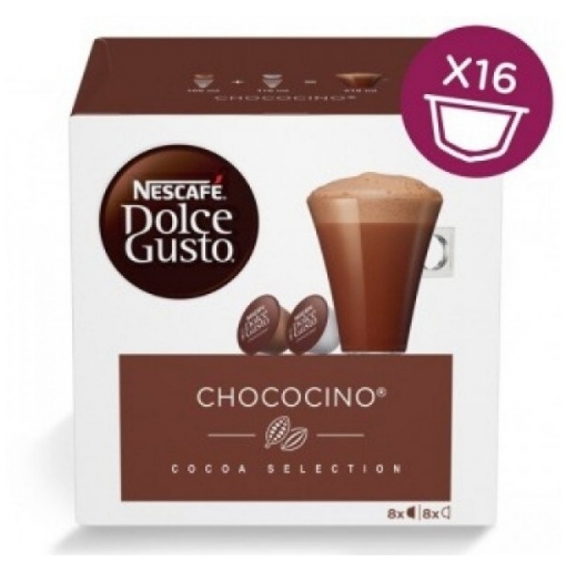 Кафе NESCAFÉ® Dolce Gusto Chococino 16 капсули - 8 напитки | Храни и напитки |