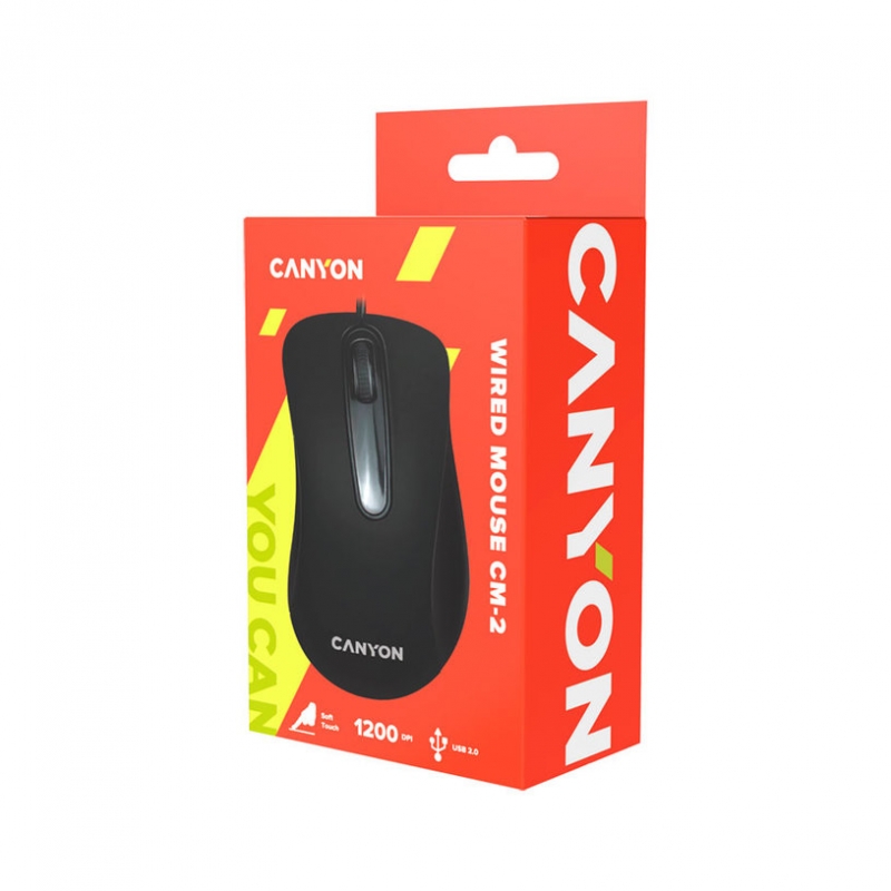 Мишка Canyon CMS2 черна | Мишки и клавиатури | Компютърни аксесоари