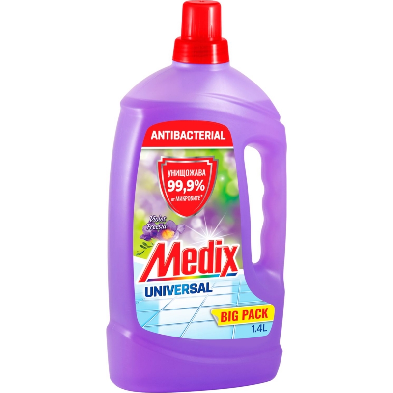 Препарат Medix Universal Violet Freesia 1.4л. | Почистващи препарати | ПОЧИСТВАНЕ И ПОДДРЪЖКА