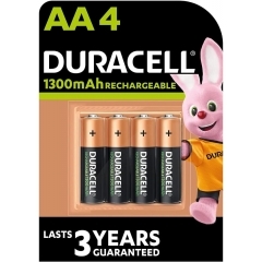 Батерии Duracell акумулаторни AA 1300mAh 4бр.
