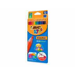 Моливи 12 цвята Bic Evolution