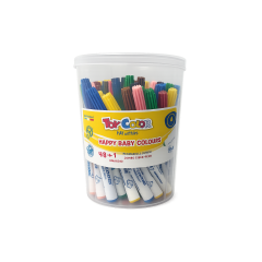 Флумастери Toy Color 48+1 бр. Happy Baby Colours