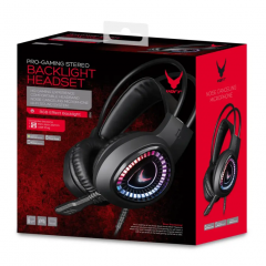 Геймърски слушалки Varr Gaming с микрофон, VH8010L черни