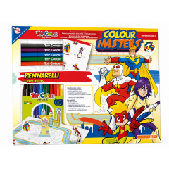 Комплект Superheroes Toy Color 4022
