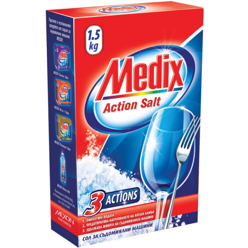 Сол за съдомиялна Medix 1.5 кг