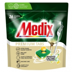 Таблетки за съдомиялна MEDIX PREMIUM TABS 26 бр.