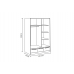 Гардероб Laro 150 cm с плъзгащи врати