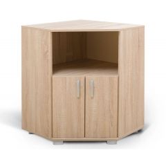 Ъглов шкаф Roma RU в цвят дъб 72/3 x 72/37 x 95 см