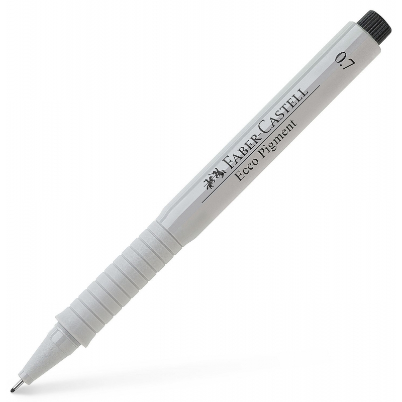Тънкописец Faber-Castell Ecco-Pigment 0.7 черен | Тънкописци | ПИШЕЩИ СРЕДСТВА
