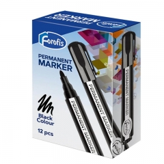 Маркер перманентен, Jumbo, Forofis 91566 черен
