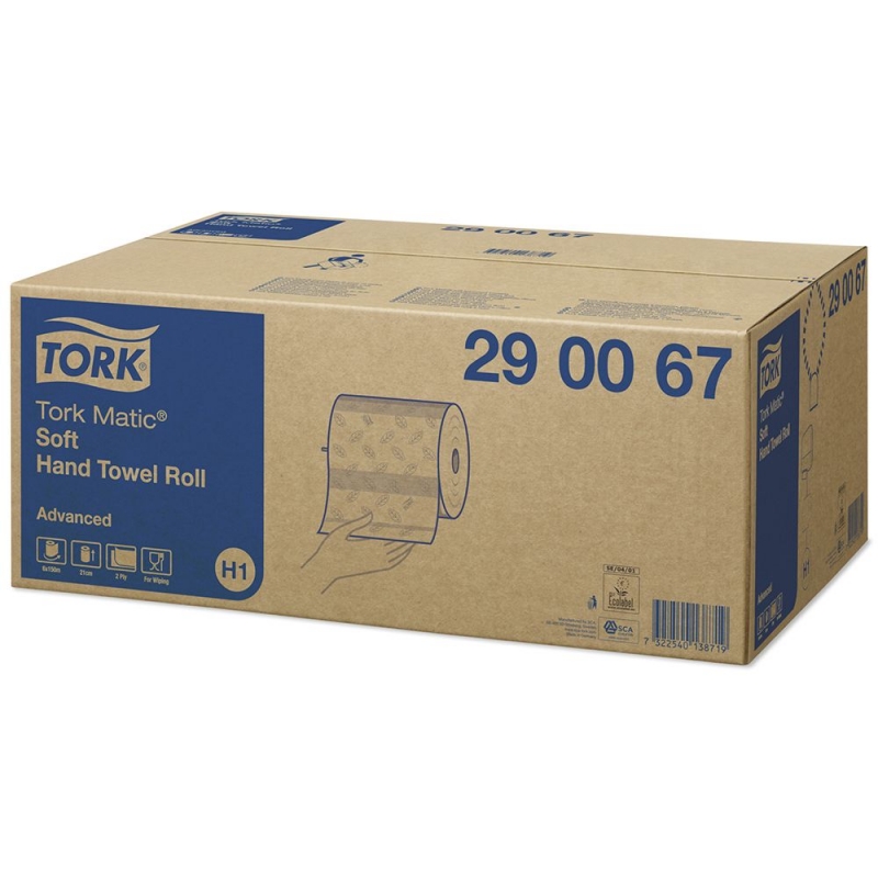 Кърпи за ръце Tork, H1, 120059, кашон 6 броя | Санитарни консумативи и диспенсъри | ПОЧИСТВАНЕ И ПОДДРЪЖКА