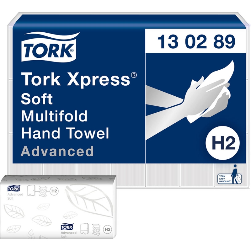 Кърпи за ръце Tork, H2, 130289 KNT | Санитарни консумативи и диспенсъри | ПОЧИСТВАНЕ И ПОДДРЪЖКА