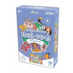 Игра Star Flash cards game, животни