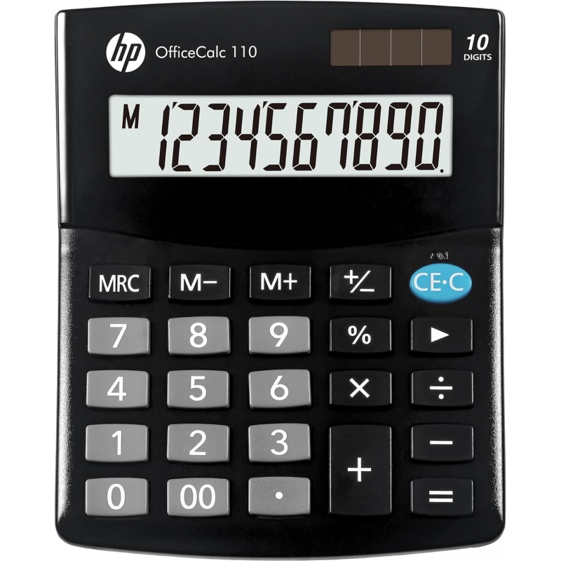 Настолен калкулатор HP OFFICECALC 110, 10-разряден | Калкулатори | Офис техника и консумативи