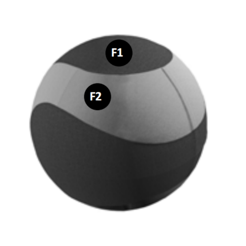 Топка за сядане Dotto Balls Ф650 mm | Детски столове | ОФИС СТОЛОВЕ