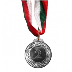 Медал сребърен 4.5 см