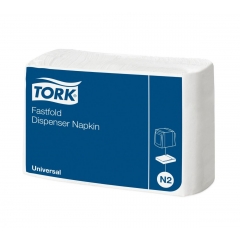 Салфетки за маса Tork, N2, 10933, в кашон 10 800 броя