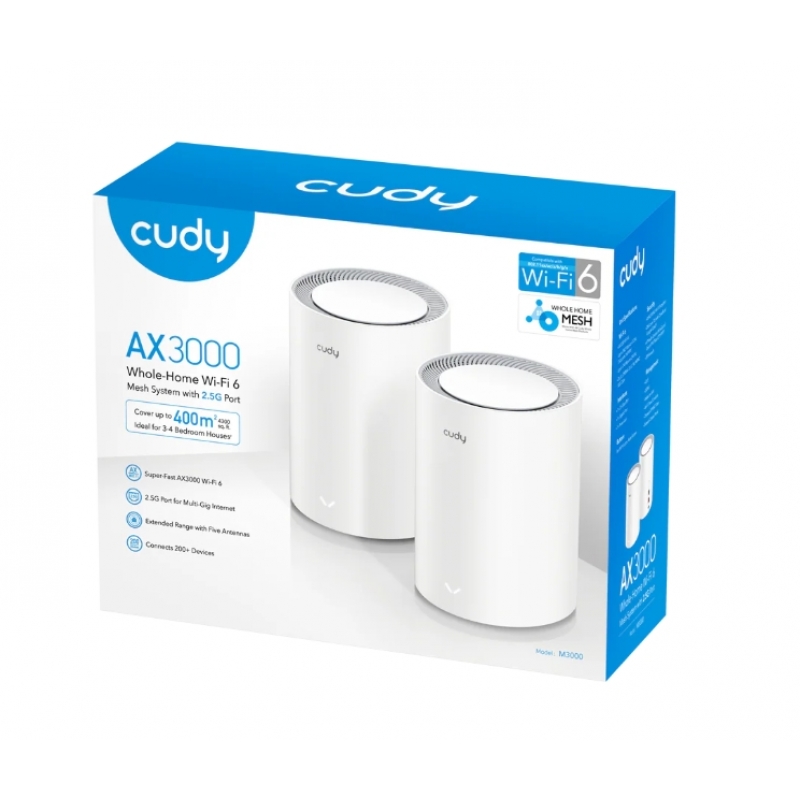 Рутер CUDY M3000(2-PACK)