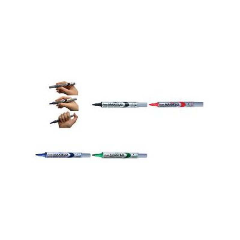 Борд маркер Pentel Maxiflo MWL5S-AO - червен | Борд маркери | ПИШЕЩИ СРЕДСТВА