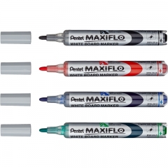 Борд маркер Pentel Maxiflo MWL5S-AO - червен