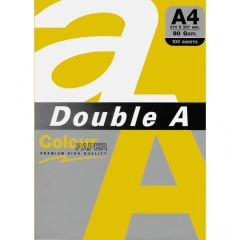 Цветна хартия Double A, A4, 500л, златист