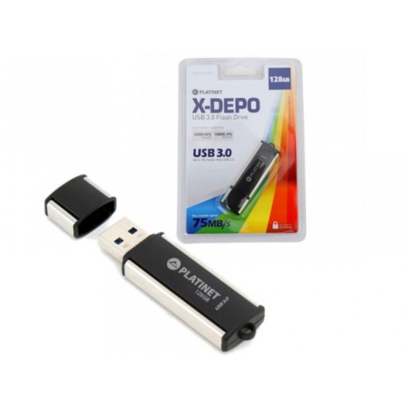Флаш памет USB Platinet 128GB, 3.0 | Флаш памет и Micro SD | Компютърни аксесоари