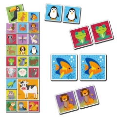 Игра Star Flash cards game, животни