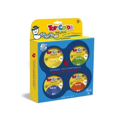 Темперни бои Toy Color комплект 4 цвята по 180мл