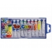 Темперни бои Toy Color 12 цвята по 7,5 ml | Бои | ПРОДУКТИ ЗА УЧЕНИКА