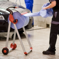 Мобилна стойка за индустриални  ролки Tork, W1, 652008