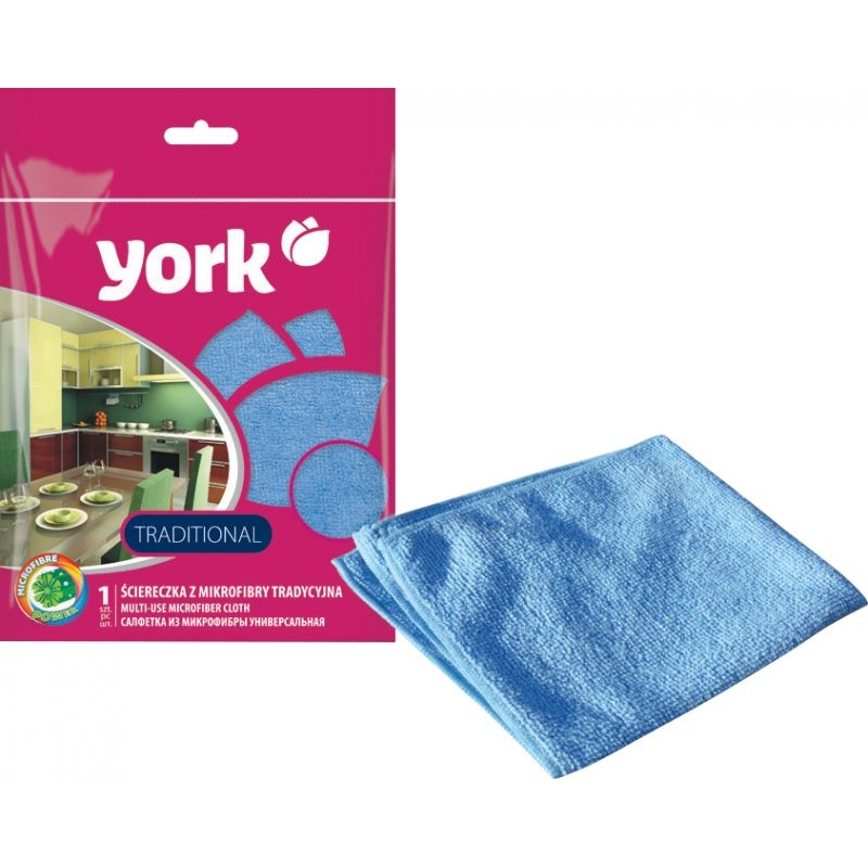 Микрофибърна кърпа 30Х30 York | Почистващи продукти и консумативи | ПОЧИСТВАНЕ И ПОДДРЪЖКА