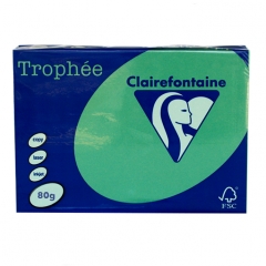 Копирна хартия Trophee зеленa A4 80 гр. 500 л